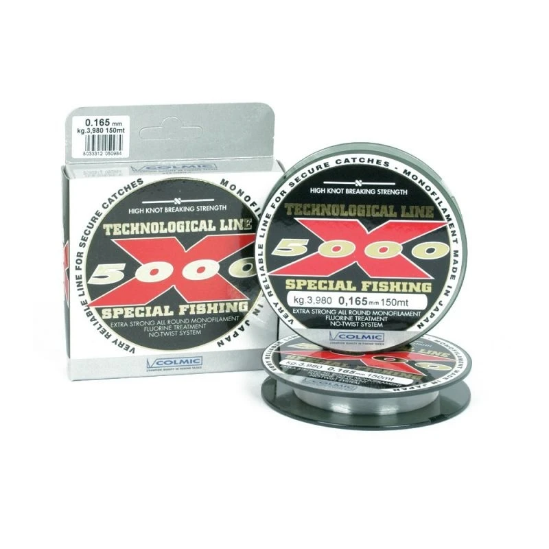 Colmic X- 5000 Nylon 150m 1 Colmic X- 5000 Nylon 150m