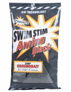 DYNAMITE BAITS Swim Stim Amino Black Carp Groundbait 900gr