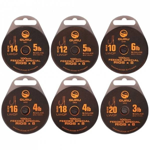 Guru 100cm Feeder Special Rigs 4 Guru 100cm Feeder Special Rigs - Afbeelding 4