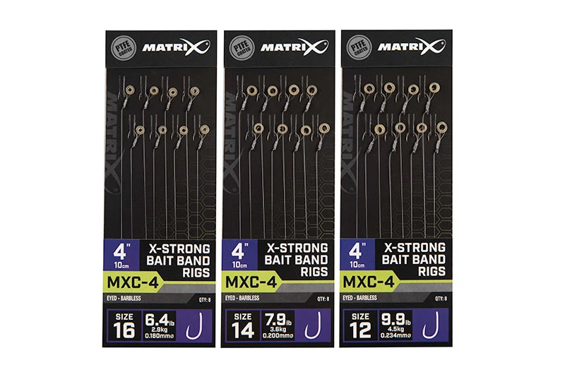 Matrix 4” X-strong Bait Band Rigs 8 Matrix 4” X-strong Bait Band Rigs - Afbeelding 8